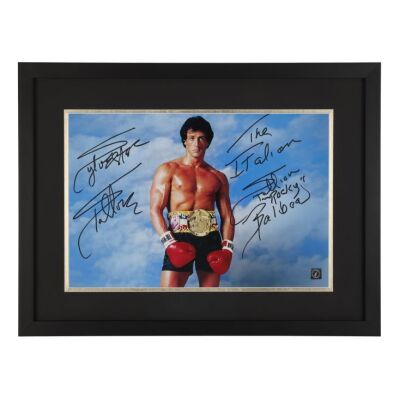 324. Sylvester Stallone-Autographed Photo ### ROCKY III (1982)