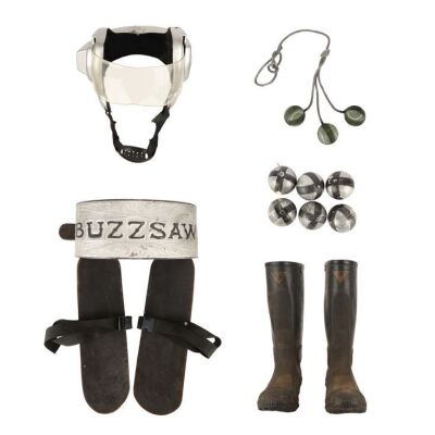 327. Buzzsaw's (Gus Rethwisch) Costume Components ### RUNNING MAN, THE (1987)