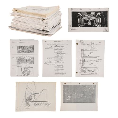 349. Act III Script, Revised Script Pages, Storyboards, Research Notes, Memos and Other Production Paperwork ### STAR TREK: THE MOTION PICTURE (1979)