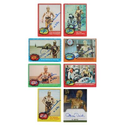 370. Anthony Daniels Collection: Autographed C-3PO Trading Cards ### ANTHONY DANIELS