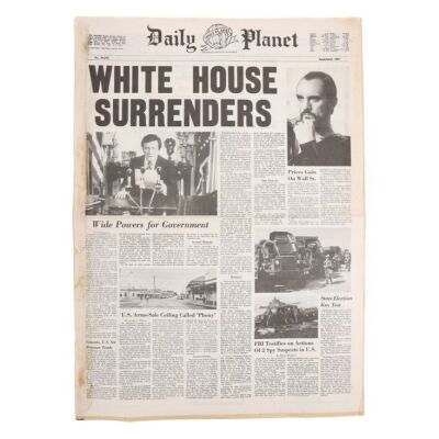 377. Daily Planet 'White House Surrenders' Newspaper ### SUPERMAN II (1980)