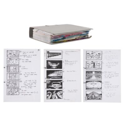 389. Jonathan Frakes' Personal Storyboard Folder and Revised Script Pages ### THUNDERBIRDS (2004)