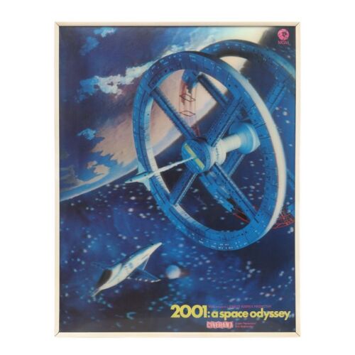 500. Cinerama 3D Lenticular; 26 cm x 34 cm (10.25" x 13.5"), Near Mint Robert McCall ### 2001: A SPACE ODYSSEY (1968)