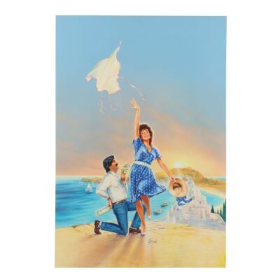 534. The Brian Bysouth Collection: Original Argentinian One-Sheet Final Artwork; 56.5 cm x 81 cm (22" x 32"), Brian Bysouth ### SHIRLEY VALENTINE (1989)