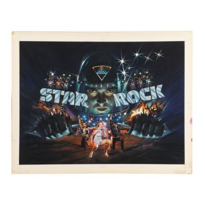 536. The Brian Bysouth Collection: Original Artwork; 91.5 x 67.5 cm (36" x 26.5"), Brian Bysouth ### STAR ROCK (1980)