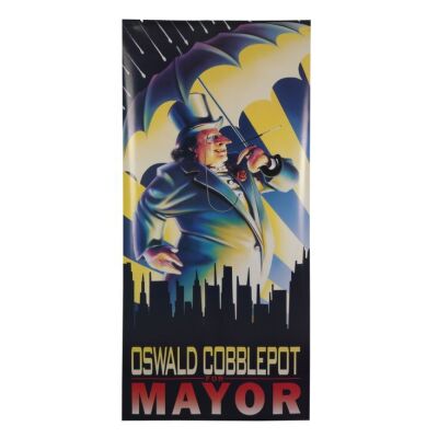 549. "Oswald Cobblepot For Mayor" Campaign Poster; 157 x 75 cm (61.75" x 29.5"), Unknown Artist ### BATMAN RETURNS (1992)