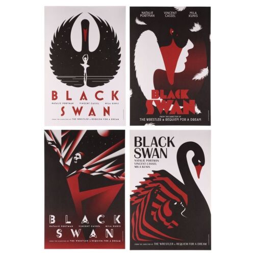 560. Set of Four British One-Sheets; 69 cm x 102 cm (27" x 40"), Near Mint- Rolled; La Boca ### BLACK SWAN (2010)