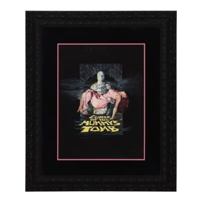 594. Original VHS Cover Artwork; 81.5 cm x 67.5 cm x 2.5 cm (32" x 26.5" x 1"), Brian Bysouth ### CURSE OF THE MUMMY'S TOMB, THE (1964)