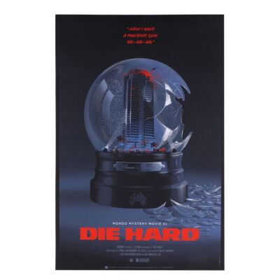 606. Limited Edition Print; 61 x 91 cm (24" x 36"), Near Mint Rolled; Lauren Durieux ### DIE HARD (1988)
