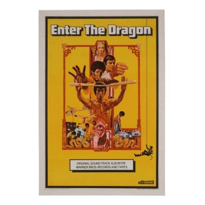 623. British Double-Crown; 51 x 76 cm (20" x 30"), Very Fine- Linen-Backed; Bob Peak ### ENTER THE DRAGON (1973)