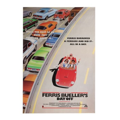 631. British One-Sheet; 69 x 102 cm (27" x 40"), Near Mint- Rolled; Steve Kingston ### FERRIS BUELLER'S DAY OFF (1986)