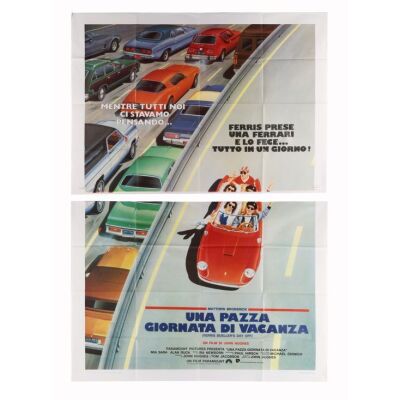633. Italian Four-Fogli; 140 cm x 198 cm (55" x 78") , Near Mint- Folded; Steve Kingston ### FERRIS BUELLER'S DAY OFF (1986)