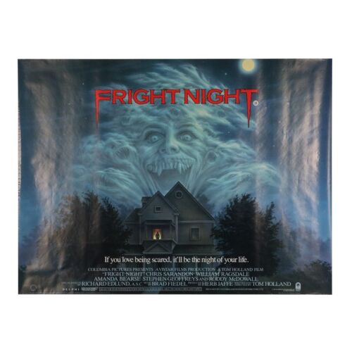 645. British Quad; 102 cm x 76 cm (40" x 30"), Very Fine+ Rolled; Peter Mueller ### FRIGHT NIGHT (1985)