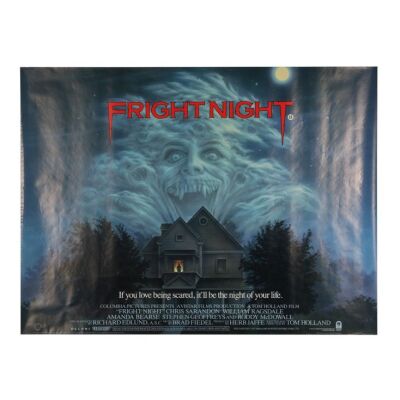 645. British Quad; 102 cm x 76 cm (40" x 30"), Very Fine+ Rolled; Peter Mueller ### FRIGHT NIGHT (1985)