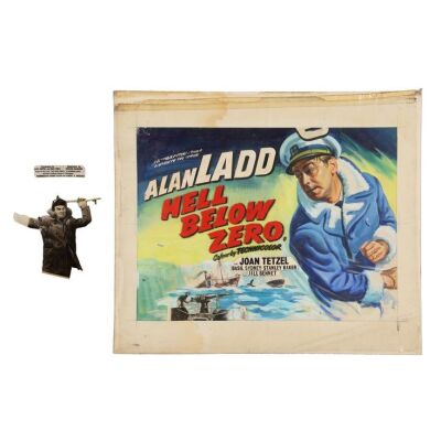 671. Original British Quad Artwork; 59.5 x 51 cm (23.5" x 20"), Roger Hall ### HELL BELOW ZERO (1954)