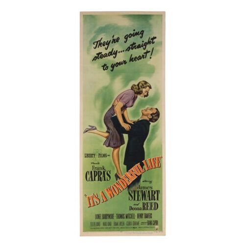690. US Insert; 36 cm x 91 cm (14" x 36"), Very Fine- Unfolded; Unknown Artist ### IT'S A WONDERFUL LIFE (1946)