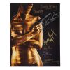 693. Roger Moore, George Lazenby, Burt Kwouk and Others-Autographed Poster; 28 cm x 36 cm (11" x 14"), ### JAMES BOND FRANCHISE (1962-PRESENT)