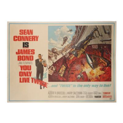 709. US Subway; 151 x 114 cm (59.5" x 45"), Fine+ Rolled; Frank McCarthy ### JAMES BOND: YOU ONLY LIVE TWICE (1967)