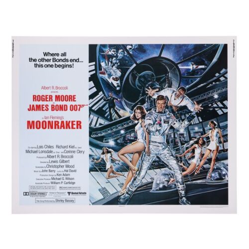 720. US Half-Sheet; 71 cm x 56 cm (28" x 22"), Near Mint Rolled; Daniel Goozee ### JAMES BOND: MOONRAKER (1979)