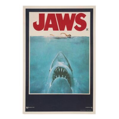 734. British Double-Crown; 51 cm x 76 cm (20" x 30"), Fine Linen-Backed; Roger Kastel ### JAWS (1975)