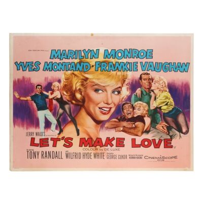 752. British Quad; 102 cm x 76 cm (40" x 30"), Fine- Single Fold; Tom Chantrell ### LET'S MAKE LOVE (1960)