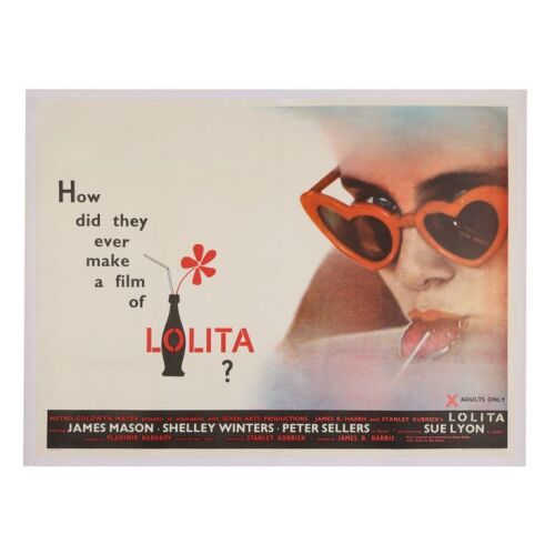 754. British Quad; 102 cm x 76 cm (40" x 30"), Fine+ Linen-Backed; Bert Stern ### LOLITA (1962)