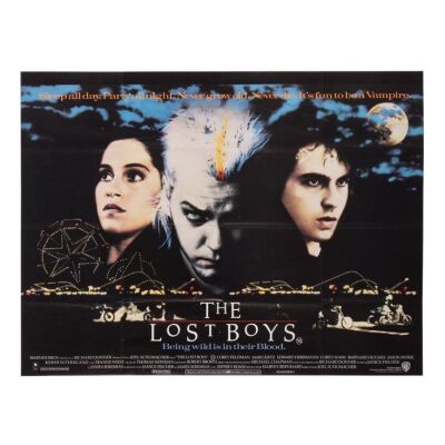 760. British Quad; 102 cm x 76 cm (40" x 30"), Very Fine+ Folded; Unknown Artist ### LOST BOYS, THE (1987)