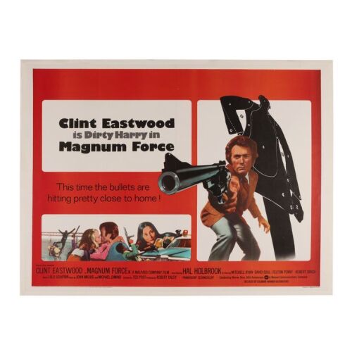 764. British Quad; 102 cm x 76 cm (40" x 30"), Fine+ Linen-Backed; Bill Gold ### MAGNUM FORCE (1973)