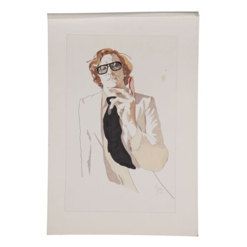 802. Original British Double-Crown Final Artwork; 56 cm x 81 cm (22" x 32"), Vic Fair ### PULP (1972)