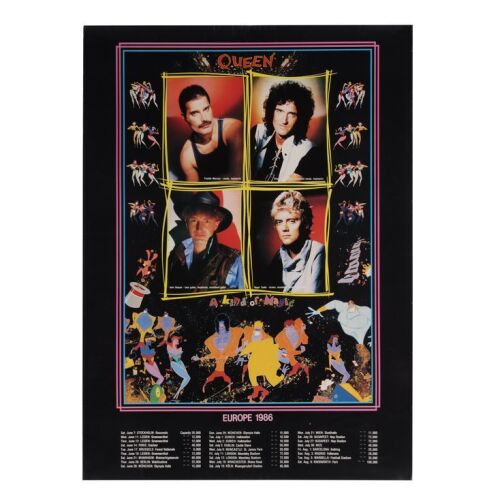 806. Magic Tour Poster; 83.5 x 61 cm (33" x 24"), ### QUEEN