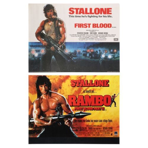 808. Two British Quads; Both 102 x 76 cm (40" x 30"), Very Fine+ Folded/Rolled; Drew Struzan, Unknown Artist ### RAMBO: FIRST BLOOD (1982)