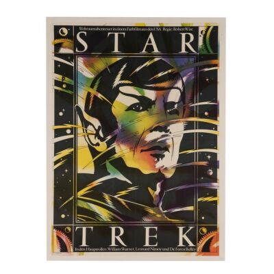 833. East German A1; 58 x 81 cm (23" x 32"), Very Fine Linen-Backed; Schulz Ilabowski ### STAR TREK: THE MOTION PICTURE (1979)