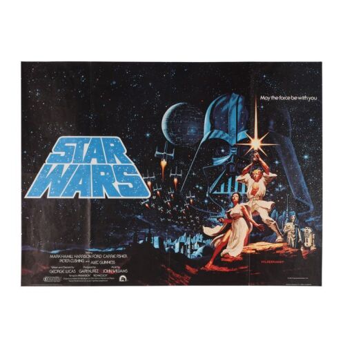 837. British Quad; 102 cm x 76 cm (40" x 30"), Very Fine+ Folded; Greg and Tim Hildebrandt ### STAR WARS: A NEW HOPE (1977)