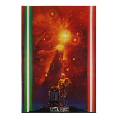 853. Japanese "Starfall" B2; 51 x 73 cm (20.25" x 28.75"), Near Mint- Rolled; Noriyoshi Ohrai ### STAR WARS: RETURN OF THE JEDI (1983)