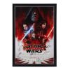 863. Framed Mark Hamill, Daisy Ridley, Adam Driver, John Boyega and Oscar Isaac-Autographed US One-Sheet; (framed): 78 x 110.5 x 2 cm (30.75" x 43.5" x 0.75"), ### STAR WARS: THE LAST JEDI (2017)