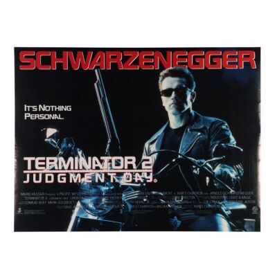 878. British Quad; 102 cm x 76 cm (40" x 30"), Very Fine+ Rolled; The Cimarron Group ### TERMINATOR 2: JUDGMENT DAY (1991)