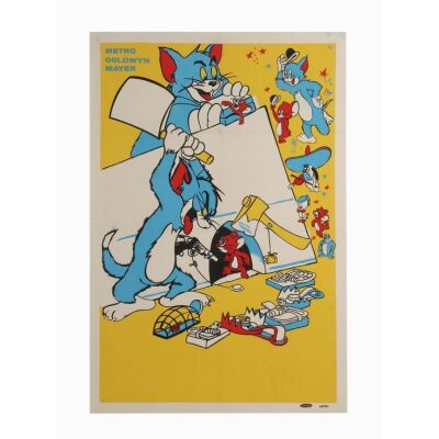 891. South American One-Sheet; 69.5 cm x 103 cm (27.25" x 40.5"), Good+ Mounted; Unknown Artist ### TOM AND JERRY