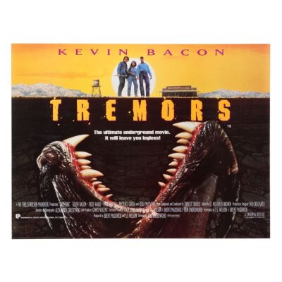 894. British Quad; 102 cm x 76 cm (40" x 30"), Near Mint- Rolled; Unknown Artist ### TREMORS (1990)