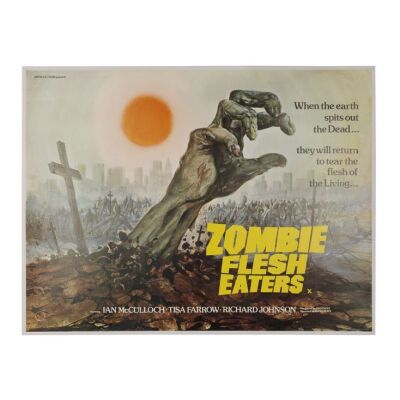 915. British Quad; 102 cm x 76 cm (40" x 30"), Very Fine- Linen-Backed; Tom Beauvais ### ZOMBIE FLESH EATERS (1979)