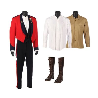 109. Robert Crawley (Hugh Bonneville) Ceremonial Uniform, Pair of Shirts and Boots ### DOWNTON ABBEY (TV SERIES, 2010-2015)