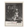 842. Alec Guinness-Autographed Mini Poster Image; 28.5 x 21.5 cm (11" x 8"), ### STAR WARS: A NEW HOPE (1977)