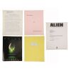 5. Revised Final Draft Bound Script, Promotional Paperwork and Sigourney Weaver-Signed Document ### ALIEN (1979)