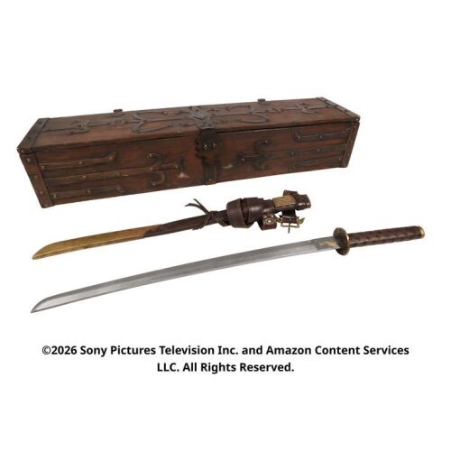 Lot # 10. Rand al'Thor's Heron-Mark Sword, Scabbard and Case ### WHEEL OF TIME, THE (T.V. SERIES, 2021-2023)