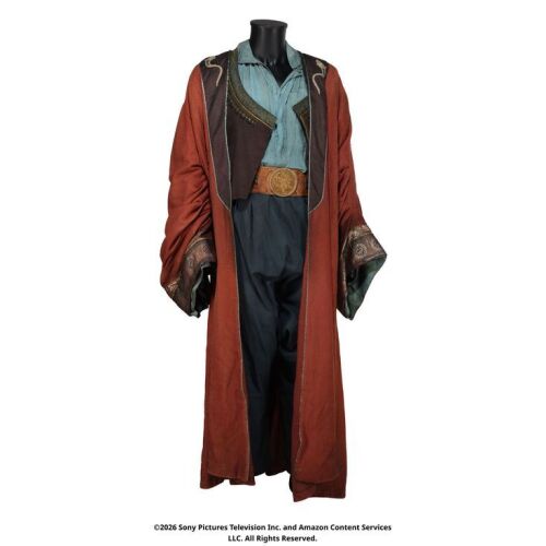 Lot # 42. Logain Ablar's Captive Costume with Belt ### WHEEL OF TIME, THE (T.V. SERIES, 2021-2023)