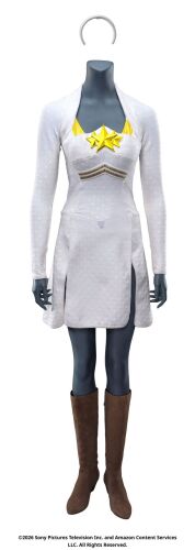 Lot #16: Starlight's Version 1 Screen-Matched "Glorious Five-Year Plan" Dress with Costume Components ### THE BOYS (T.V. SERIES, 2019 - 2026)
