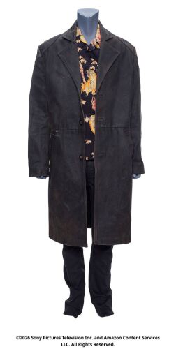 Lot #26: Billy Butcher's Cherry Costume with Season 5 Shirt ### THE BOYS (T.V. SERIES, 2019 - 2026)