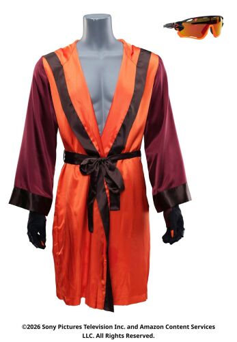 Lot #31: Shockwave's Robe and Accessories ### THE BOYS (T.V. SERIES, 2019 - 2026)