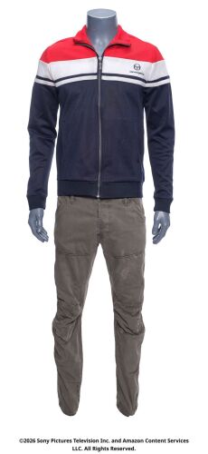Lot #43: Frenchie's Get Some Jacket with Production Added Stunt Pants ### THE BOYS (T.V. SERIES, 2019 - 2026)