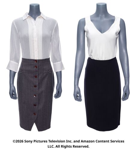 Lot #54: Pair of Madelyn Stillwell's Season 1 Costumes ### THE BOYS (T.V. SERIES, 2019 - 2026)
