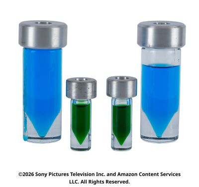 Lot #62: Pair of Temp V Vials and Pair of Compound V Vials ### THE BOYS (T.V. SERIES, 2019 - 2026)